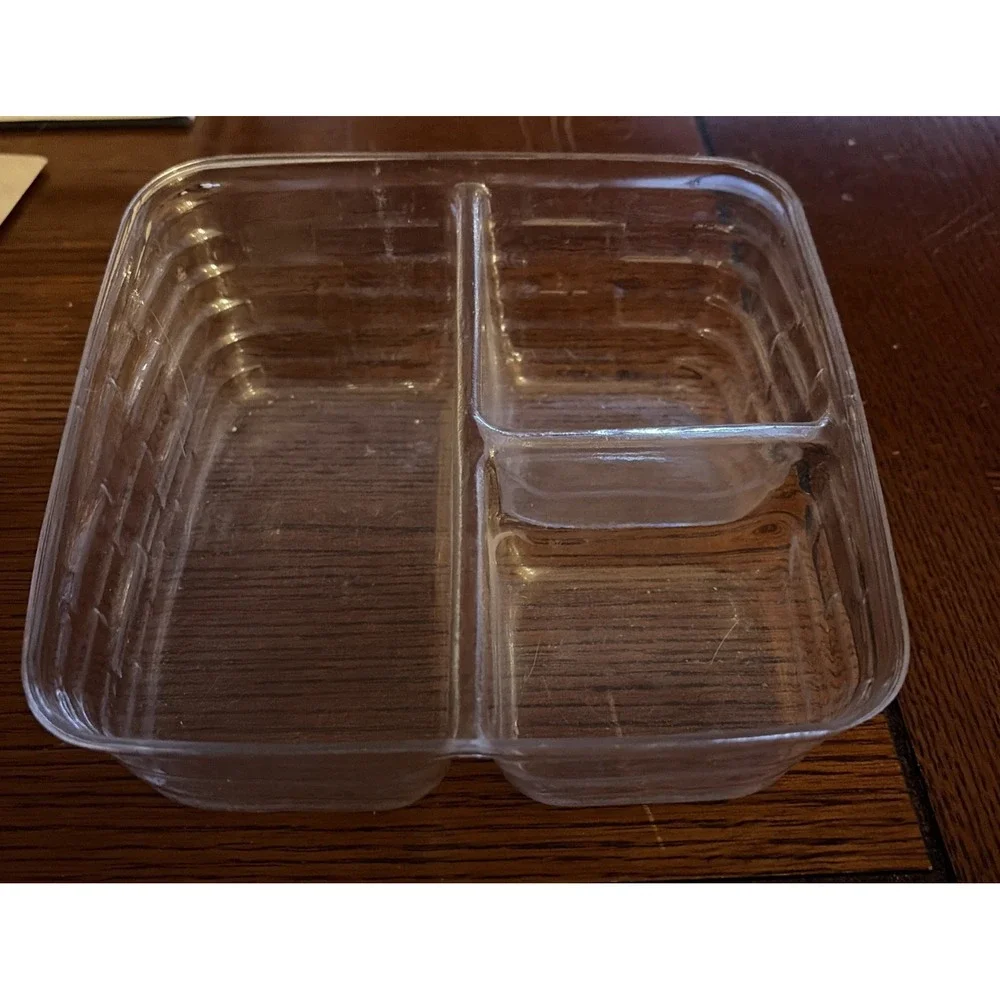 Longaberger 3 Way Divided Plastic Protector 41581 7x7 3/4